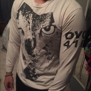 OvO Drake authentic long sleeve owl dream crew
